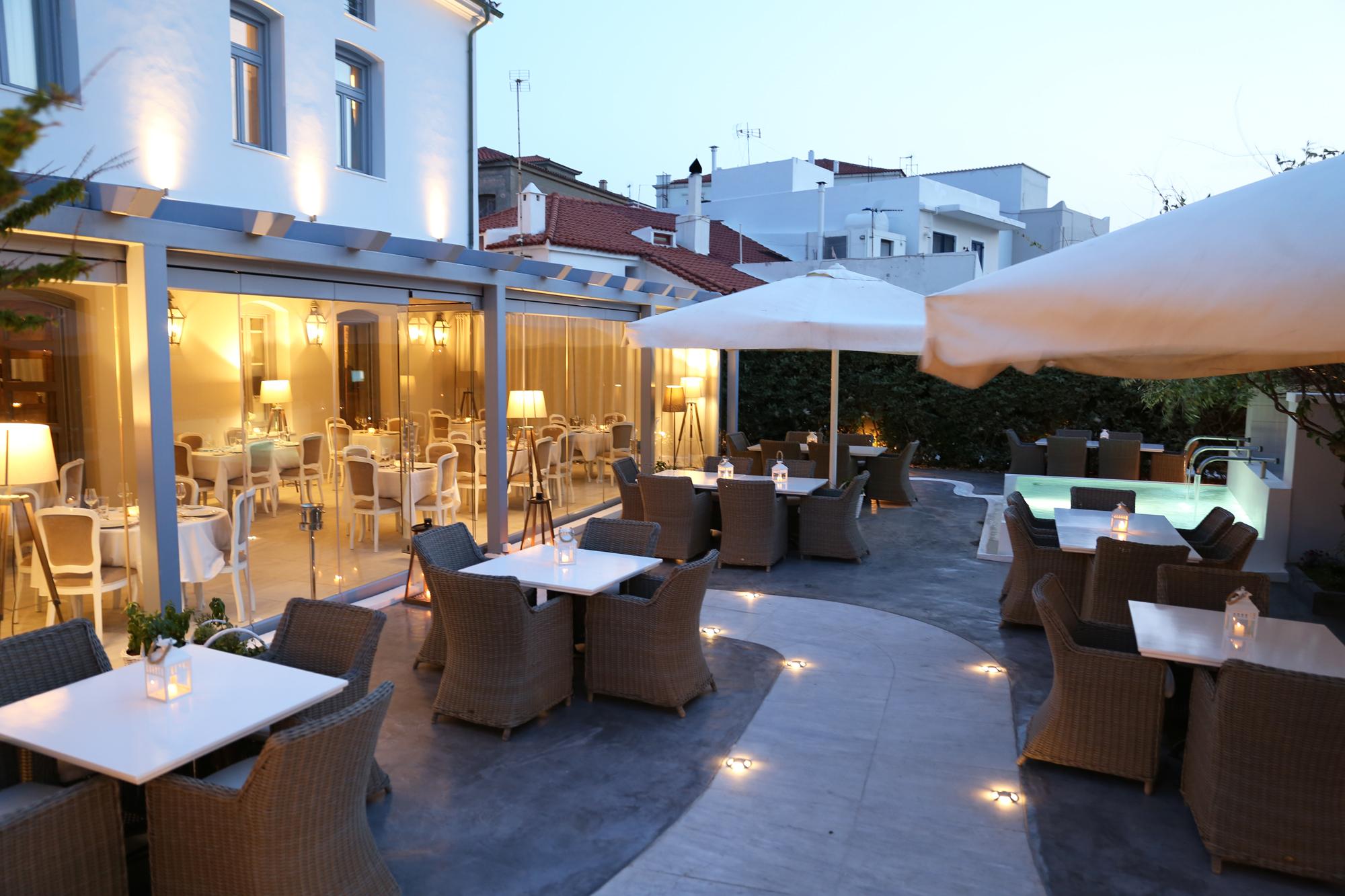 Micra Anglia Boutique Hotel & Spa Andros Town Luaran gambar