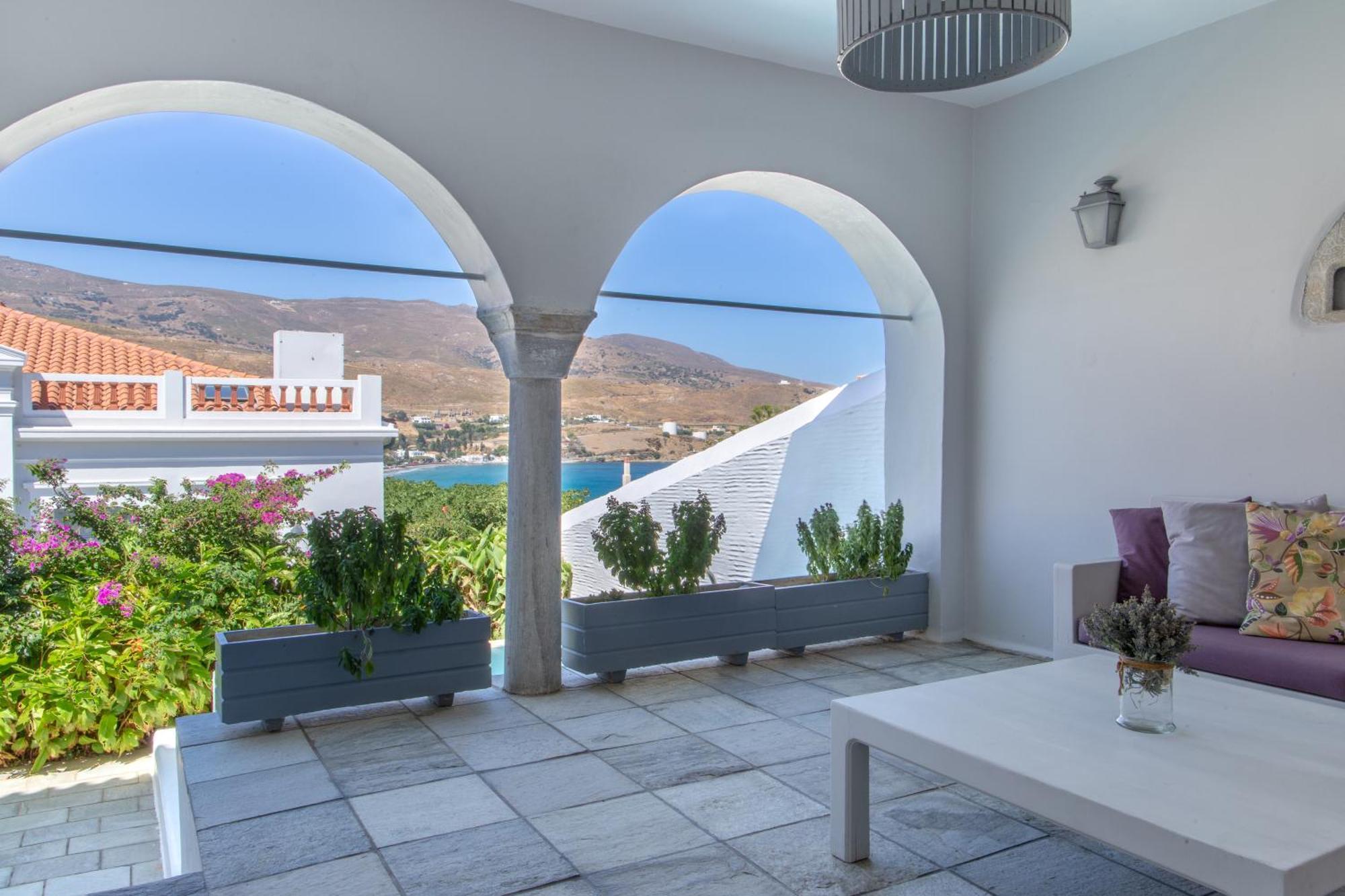 Micra Anglia Boutique Hotel & Spa Andros Town Luaran gambar